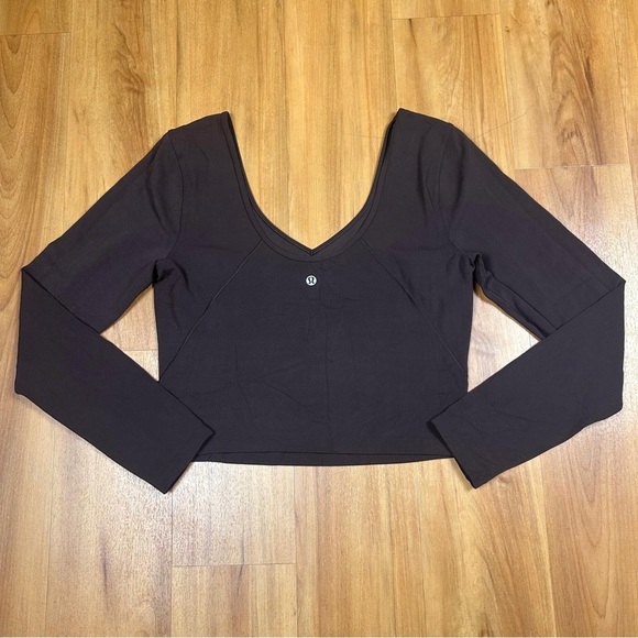 Lululemon Align Women’s Long Sleeve Shirt Yoga Running Gym - Picture 6 of 11